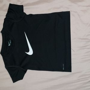 Nike Black Size 2T Toddler Dri-Fit Printed T-Shirt